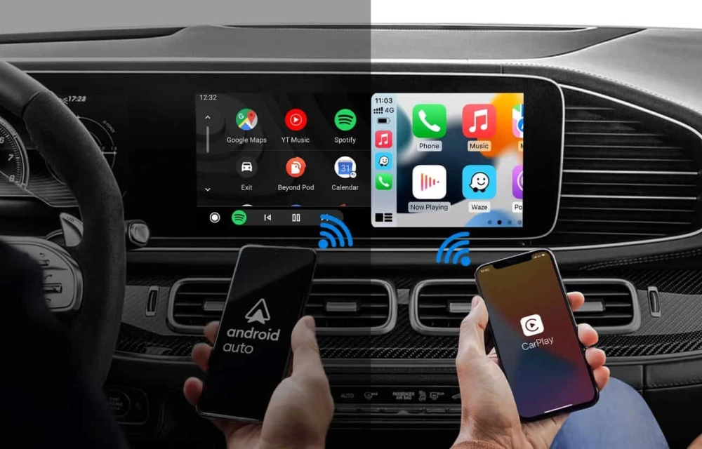 Cách cài đặt kết nối Apple CarPlay/Android Auto